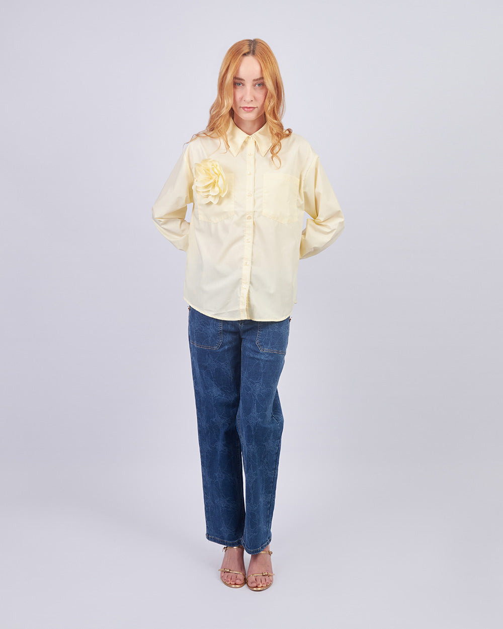 Yellow Flower Shirt