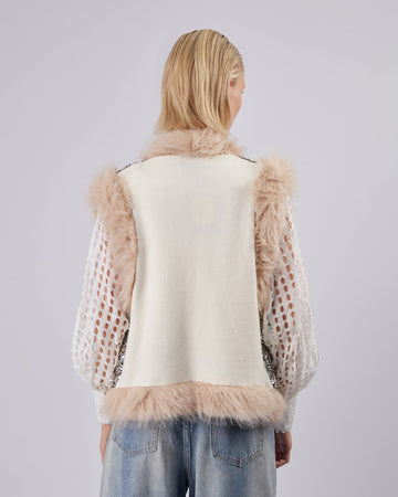 Pearl Knitted Vest