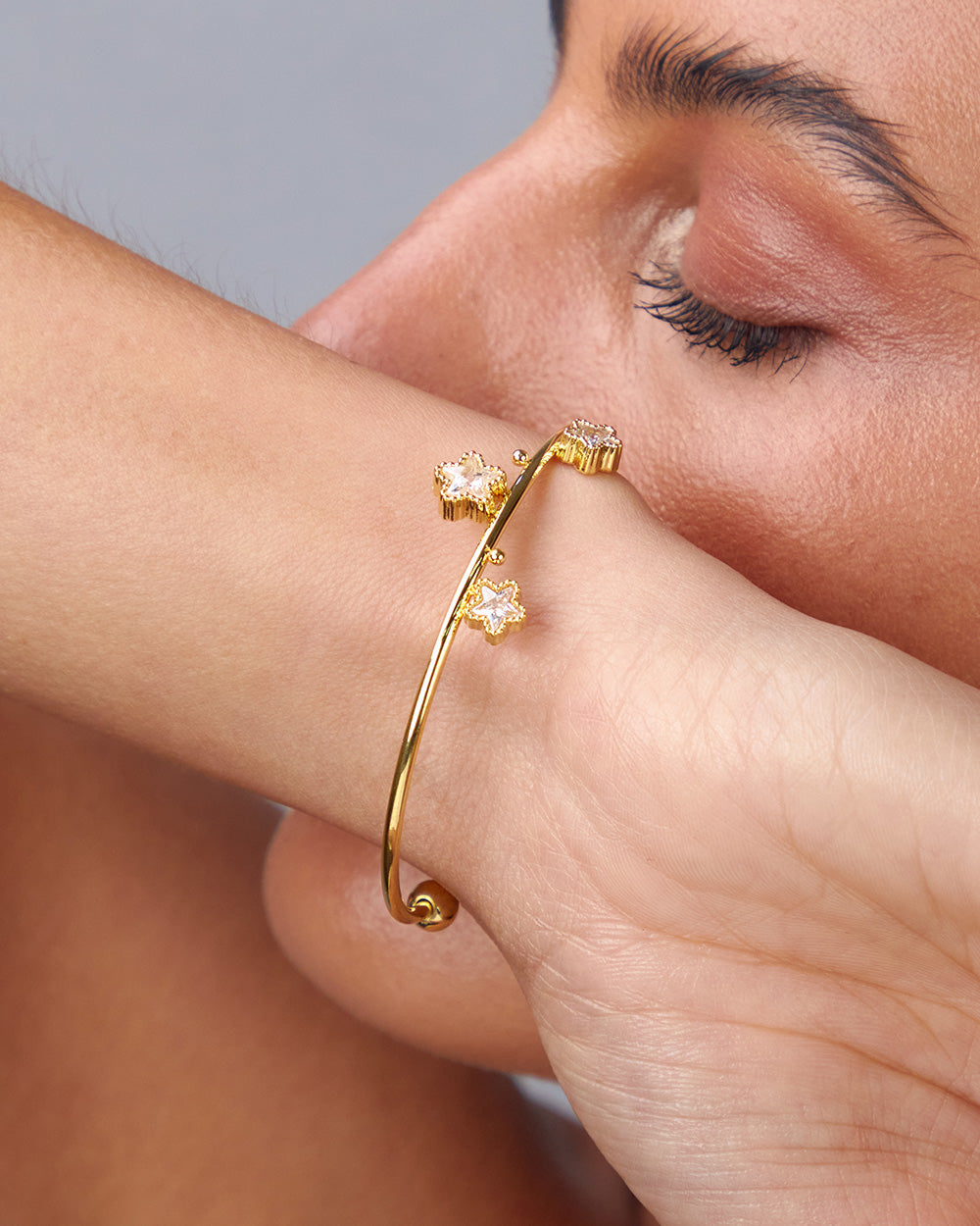 Gold Bracelet Stars