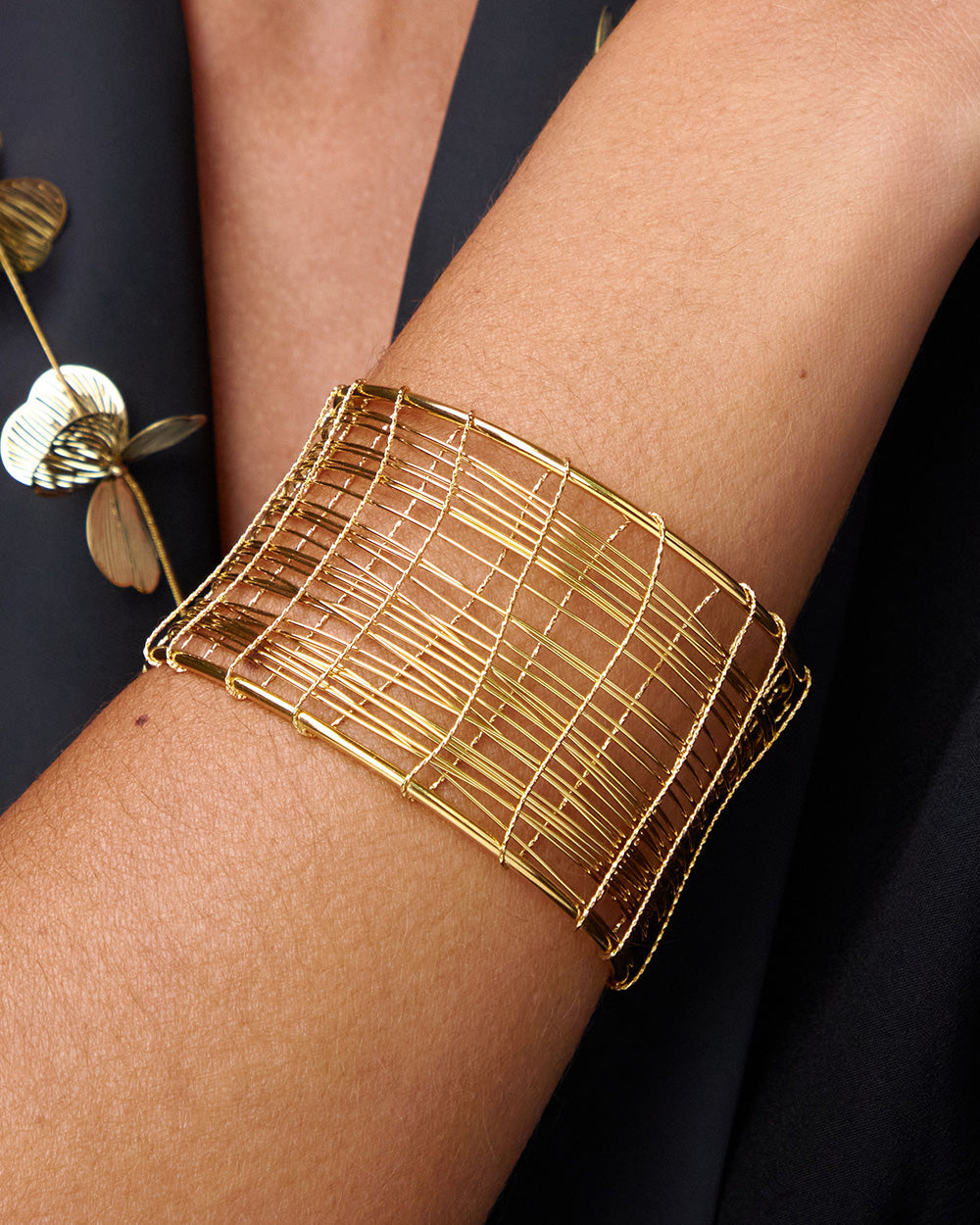 Gold Mesh Bracelet