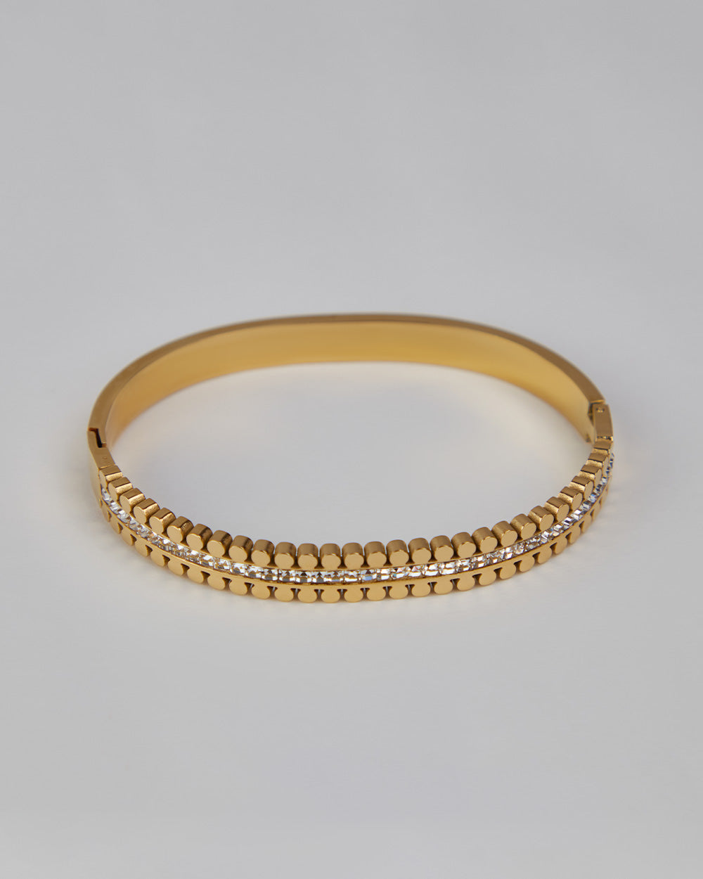 Gold Three-Row Bracelet