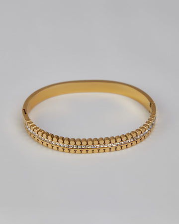 Gold Three-Row Bracelet
