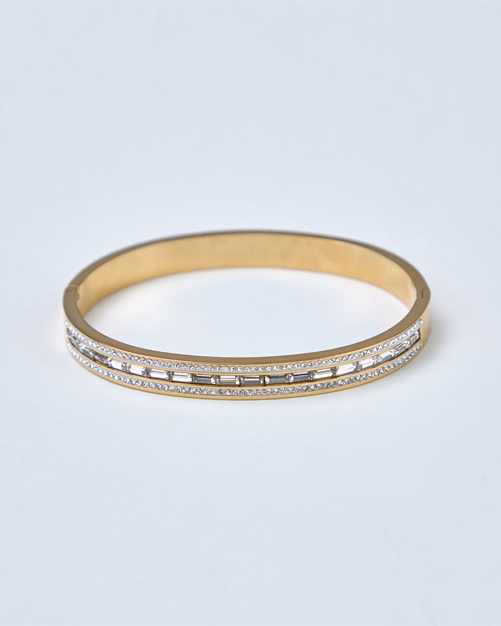 Gold Bracelet Fine And Large Stones