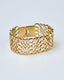 Gold Mesh Bracelet Figures