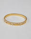 Gold Bracelet With Rectangular Figures