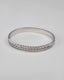 Double Row Silver Bracelet