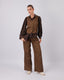 Brown Houndstoot Vest