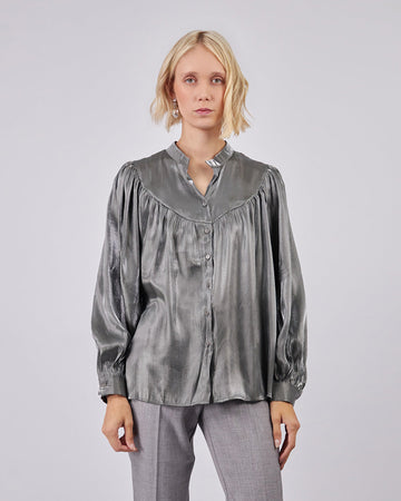 Iridescent Gray Shirt