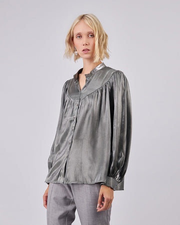 Iridescent Gray Shirt