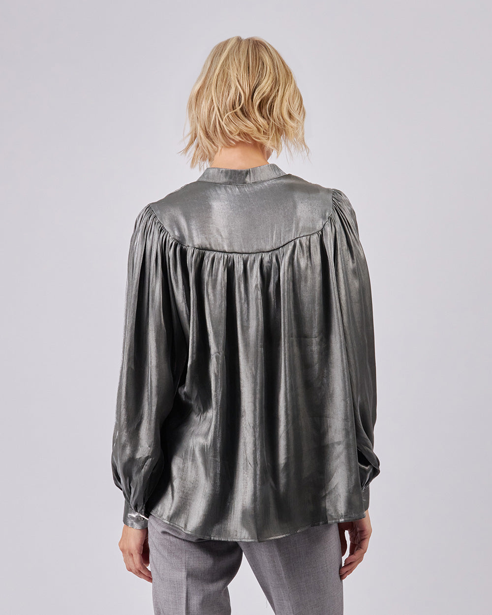 Iridescent Gray Shirt