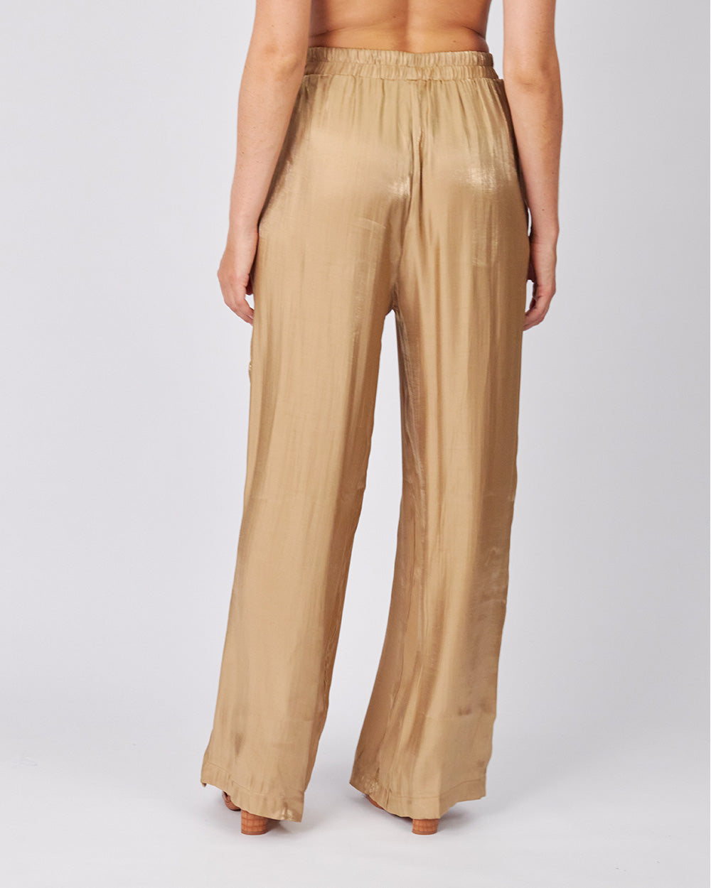 Iridescent Beige Trousers