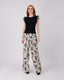 Cream Pant Floral Print