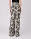 White Trousers Floral Print
