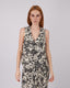 White Vest Floral Print