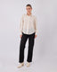 White Shirt Textured Waves
