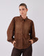 Cocoa Shirt Textured Waves