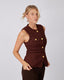 Brown Tweed Sparkle Vest