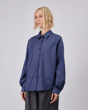 Blue Denim Blouse