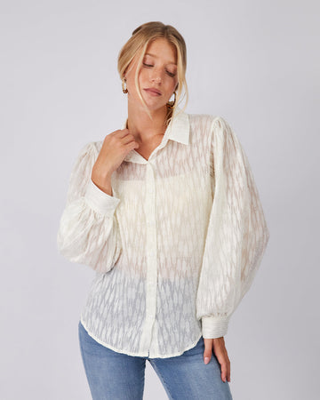 Pearl Shirt Gold Threads