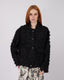 Black Jacket With Fringes