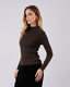 Brown Knitted Sweater
