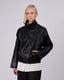 Black Vegan Leather Jacket