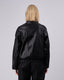 Black Vegan Leather Jacket