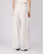 White Pants Black Stripes