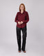 Black Trousers Floral Pattern
