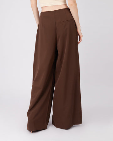 Chocolate High-Waisted Pants