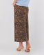 Animal Print Long Skirt