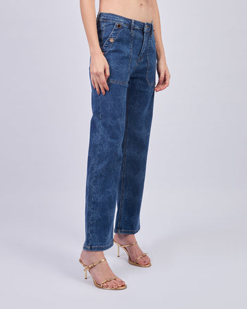 Blue Petal Jeans