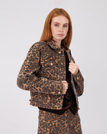 Animal Print Jacket