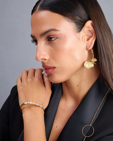 Gold Butterfly Earrings