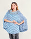 Sky blue poncho
