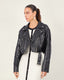 Black Vegan Leather Jacket