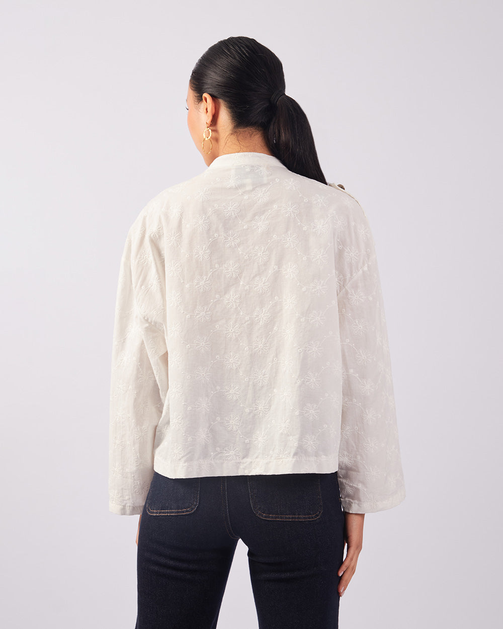 White Napoleon Blouse